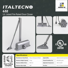 ITALTECNO 632 DOOR CLOSER