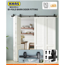 KHAS MAXELL BARN BIFOLD DOOR SLIDING SYSTEM