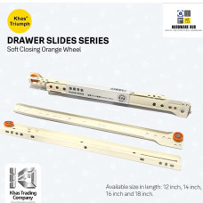 TRIUMPH SOFT CLOSING WHEEL DRAWER SLIDE